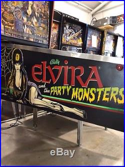 Elvira and the Party Monsters Pinball Machine by Bally
