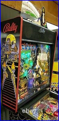 Elvira party monsters pinball arcade bally midway Free shipping with buy it now