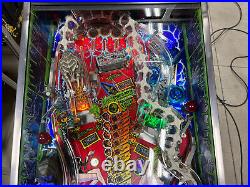 Elvira's Scared Stiff Pinball Machine By Bally 1996 LEDs ColorDMD Autographed