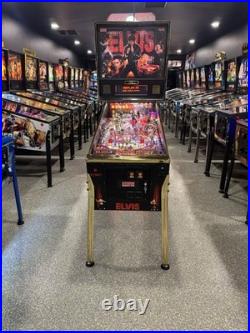 Elvis Gold Limited Edition Pinball Machine Orange County Pinballs Free Ship