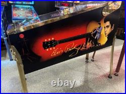 Elvis Gold Limited Edition Pinball Machine Orange County Pinballs Free Ship