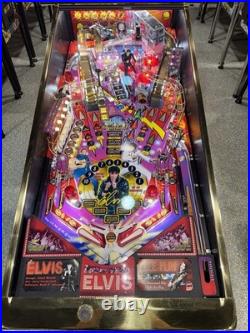 Elvis Gold Limited Edition Pinball Machine Orange County Pinballs Free Ship