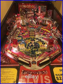Elvis Pinball Machine from August 2004, manufactured by Stern Pinball, Inc