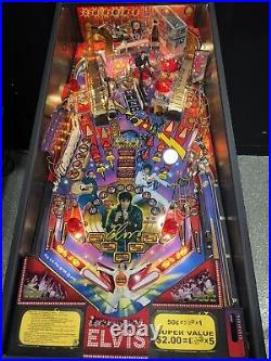 Elvis Pinball Pinball Machine Stern 2005 Orange County Pinballs Free shipping