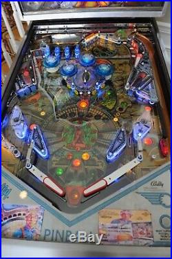 Embryon Pinball machine 1980 by Bally. Widebody collectors favorite