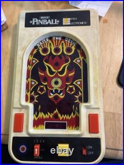 Entex Electronics Raise the Devil Handheld Pinball Machine 1980 Vintage