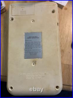 Entex Electronics Raise the Devil Handheld Pinball Machine 1980 Vintage