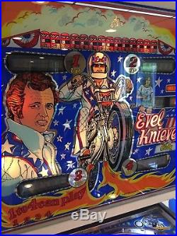 Evel Knievel- Pinball Machine Classic Bally
