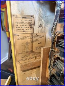Exhibit Ranger Original Collectible Pinball Machine Arcade Game 1947