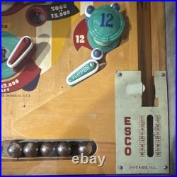 Exhibit Ranger Original Collectible Pinball Machine Arcade Game 1947
