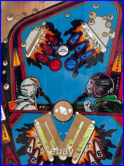 F-14 Tomcat Pinball machine! Beautiful restoration! Spectacular new Playfield