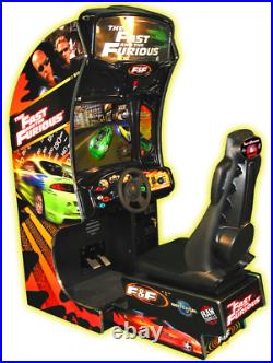 FAST and FURIOUS ARCADE MACHINE by RAW THRILLS 2004 (Excellent Condition) withLCD