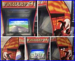 FINAL LAP ARCADE MACHINE by NAMCO 1987 (Excellent Condition) RARE