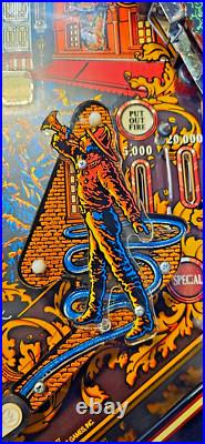 FIRE! Pinball Machine Williams 1987 3527