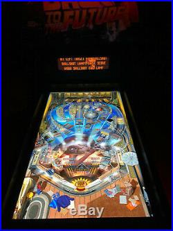 FULL SIZE BACK TO THE FUTURE V PINBALL MACHINE WithSPEAKER SUBWOOFER UPGRADE