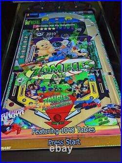 Factory-Built Force Feedback HD Virtual Pinball Machine with 1040 Game Titles
