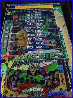 Factory-Built Force Feedback HD Virtual Pinball Machine with 1040 Game Titles