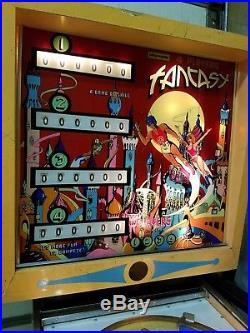 Fantasy pinball machine
