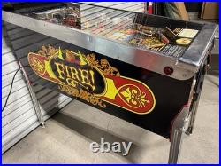 Fire! By Williams 1987 Pinball Machine Orange County Pinballs FREE SHIPPING
