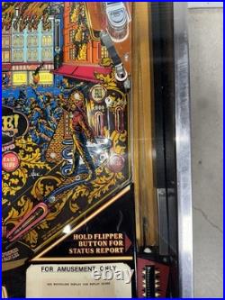 Fire! By Williams 1987 Pinball Machine Orange County Pinballs FREE SHIPPING