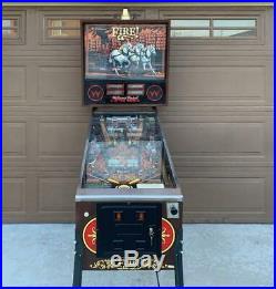 Fire Pinball Machine By Williams Fire Fighter Theme Family Arcade Fun