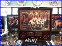 Fire! Pinball Machine by Williams