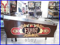 Fire! Pinball Machine by Williams