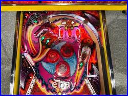 Fireball II Pinball Machine Bally 1981 Orange County Pinballs Free Shipping