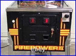 Firepower II by Williams Pinball Machine