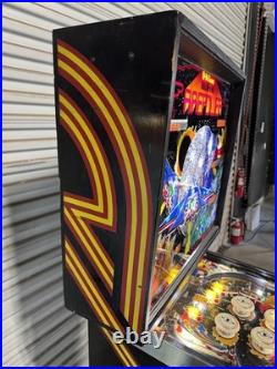 Firepower Pinball Machine Williams 1980 LEDS Orange County Pinballs FREE SHIP