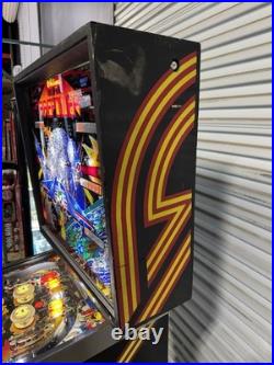 Firepower Pinball Machine Williams 1980 LEDS Orange County Pinballs FREE SHIP