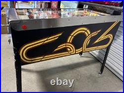 Firepower Pinball Machine Williams 1980 LEDS Orange County Pinballs FREE SHIP