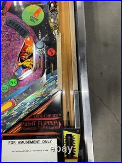 Firepower Pinball Machine Williams 1980 LEDS Orange County Pinballs FREE SHIP
