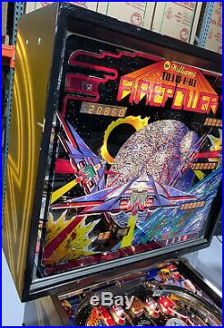 Firepower Pinball Machine Williams Coin Op Arcade 1980 Free Shipping
