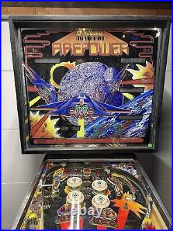 Firepower Pinball machine for sale! Beautiful restoration! Spectacular quality