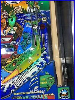 Fish Tales Pinball Machine Williams Coin Op Arcade LEDS Restored Free Shipping