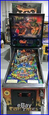 Fish Tales Pinball Machine by Williams Original