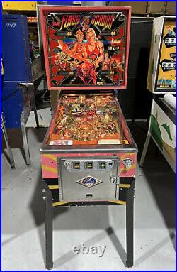 Flash Gordon Pinball Machine 1981 Bally Original