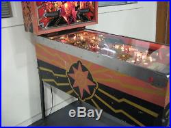 Flash Gordon Pinball Machine Bally 1980 Original Good Condition Mancave
