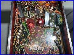 Flash Gordon Pinball Machine By Bally 1981 Original Coin Operated Free Shipping