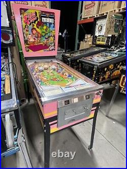 Flying Carpet Free Ship Pinball Machine 1972 Gottlieb Genie Arabian