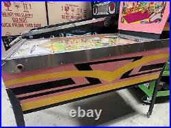 Flying Carpet Free Ship Pinball Machine 1972 Gottlieb Genie Arabian