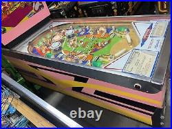 Flying Carpet Free Ship Pinball Machine 1972 Gottlieb Genie Arabian