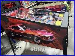 Ford Mustang Pro Pinball Machine Stern Free Shipping Rare