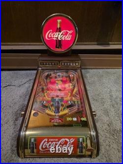 Franklin Mint Coca Cola Rare 1996 Deluxe Edition Pinball Machine