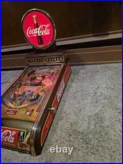 Franklin Mint Coca Cola Rare 1996 Deluxe Edition Pinball Machine