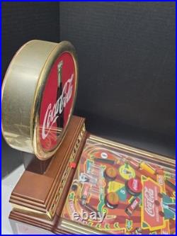 Franklin Mint Coca Cola Rare 1996 Deluxe Edition Pinball Machine