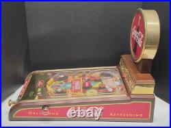 Franklin Mint Coca Cola Rare 1996 Deluxe Edition Pinball Machine