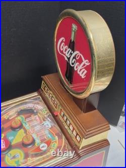 Franklin Mint Coca Cola Rare 1996 Deluxe Edition Pinball Machine