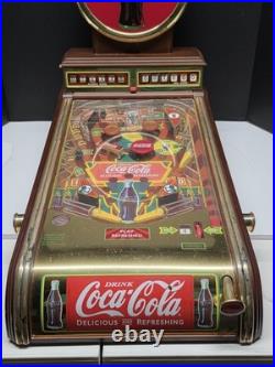Franklin Mint Coca Cola Rare 1996 Deluxe Edition Pinball Machine